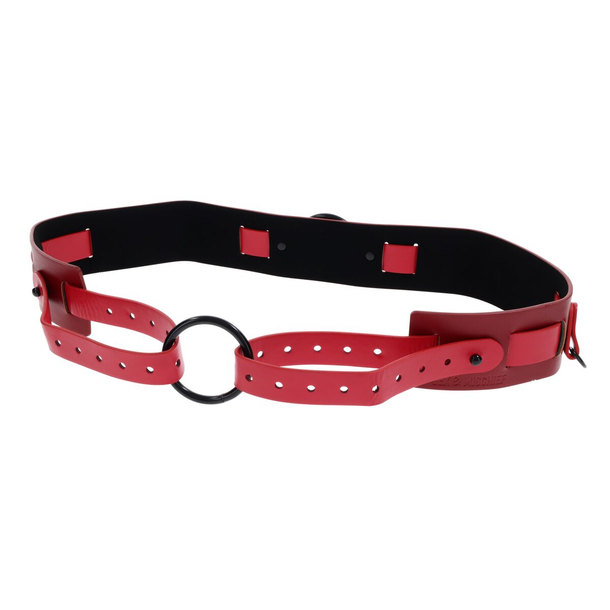 Cinturón ajustable Sportsheets Sex and Mischief Rojo