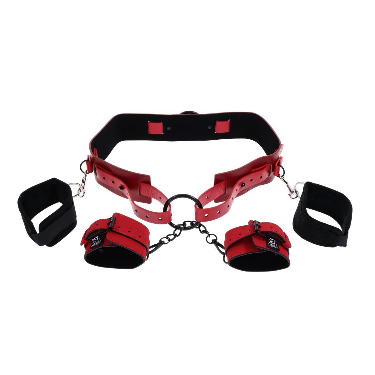 Cinturón ajustable Sportsheets Sex and Mischief Rojo