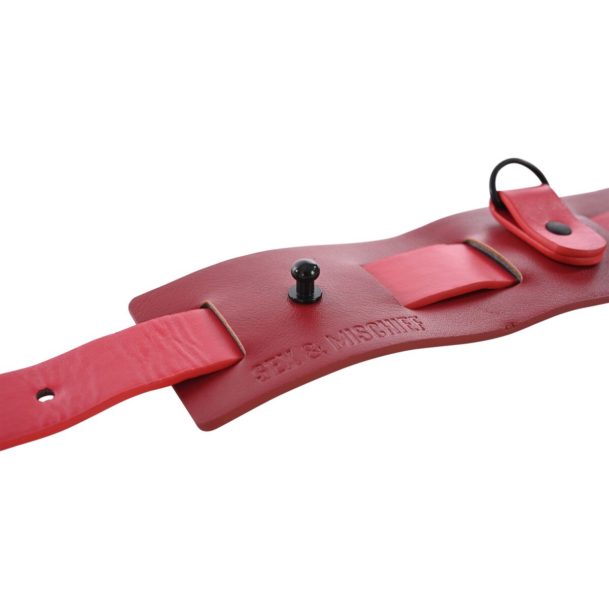 Cinturón ajustable Sportsheets Sex and Mischief Rojo