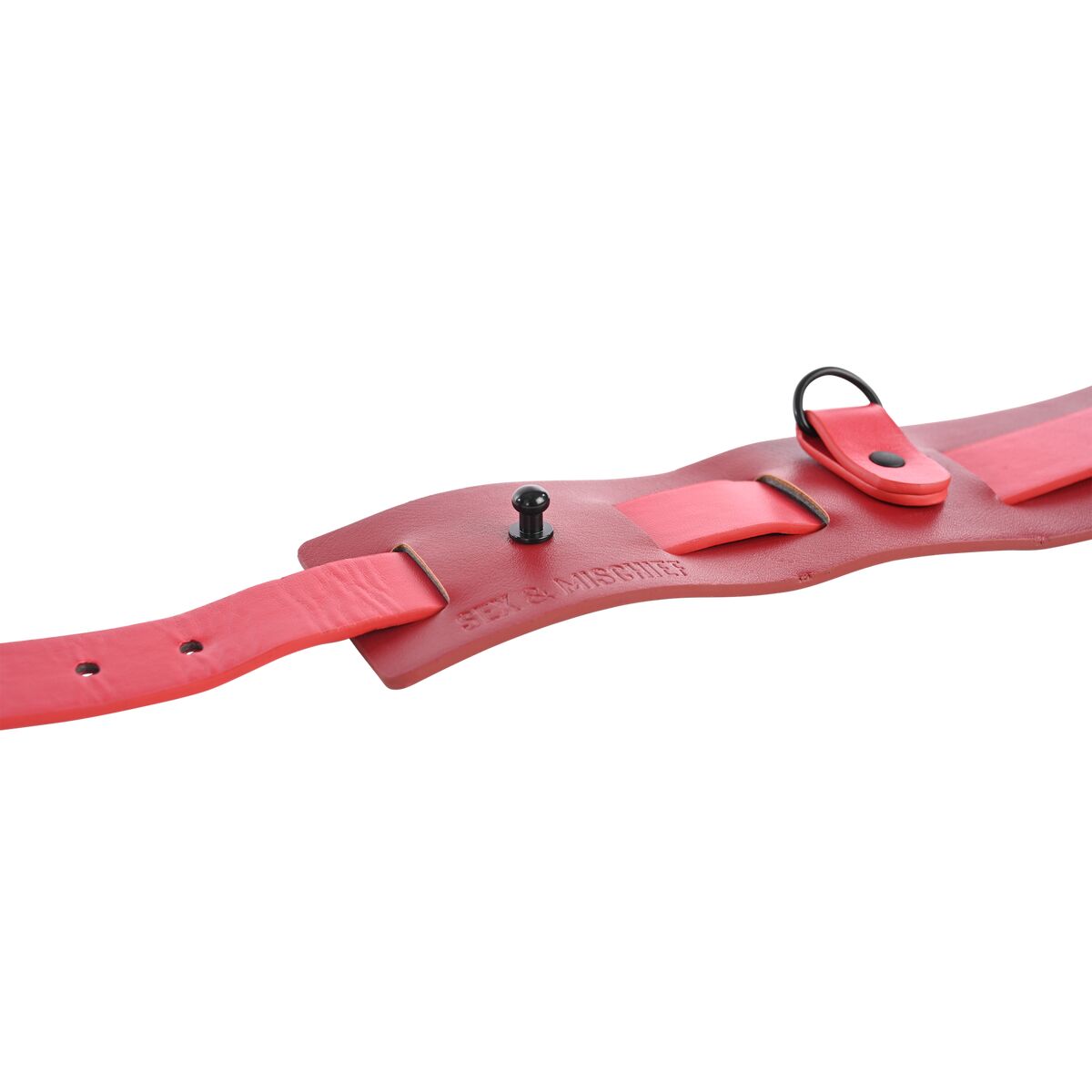 Cinturón ajustable Sportsheets Sex and Mischief Rojo