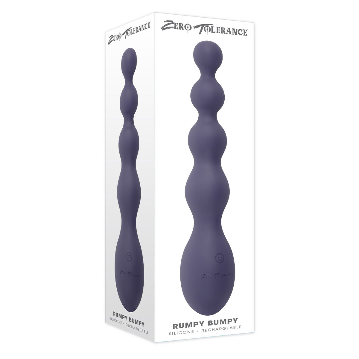 Vibrador Anal Negro Evolved Zero Tolerance Morado