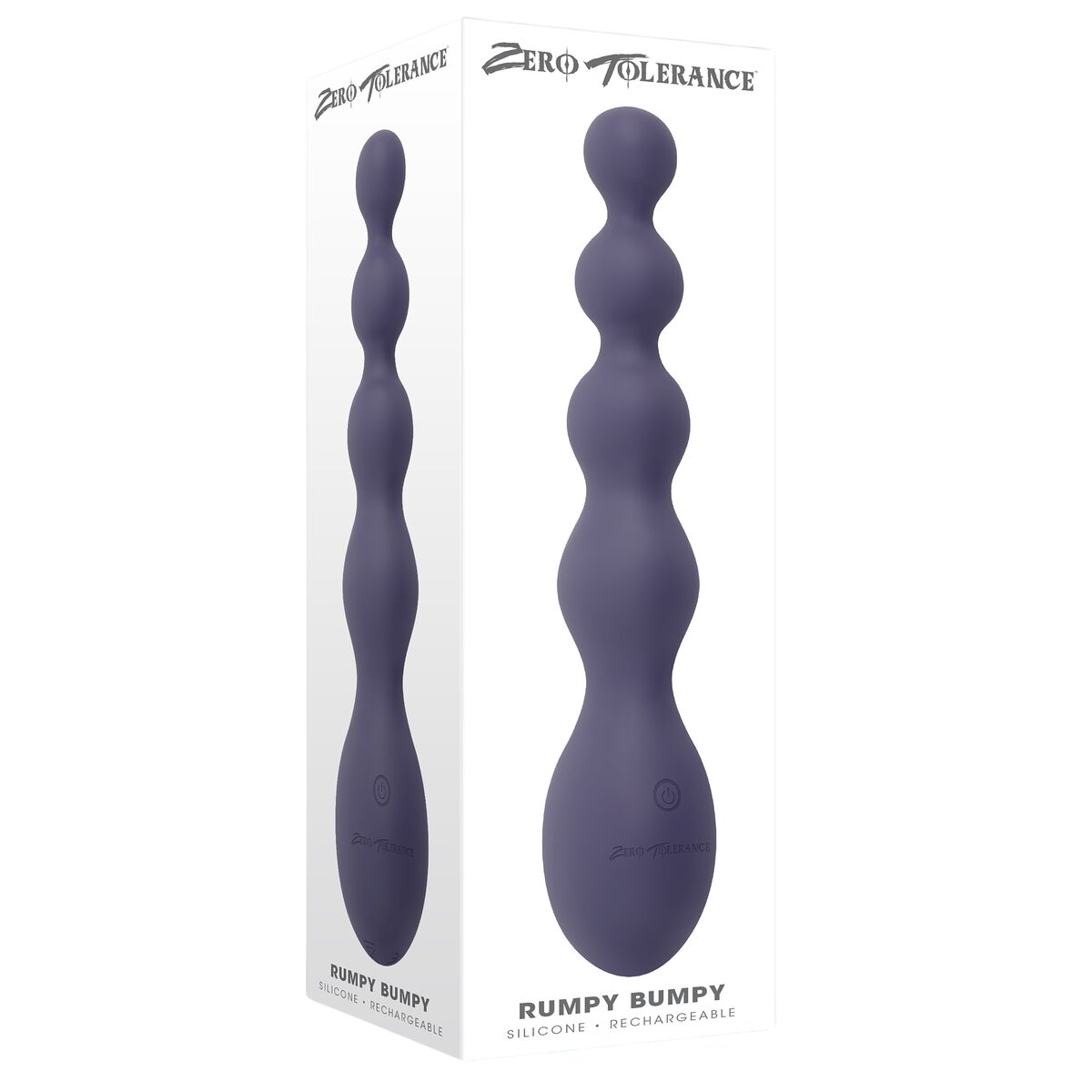 Vibrador Anal Negro Evolved Zero Tolerance Morado