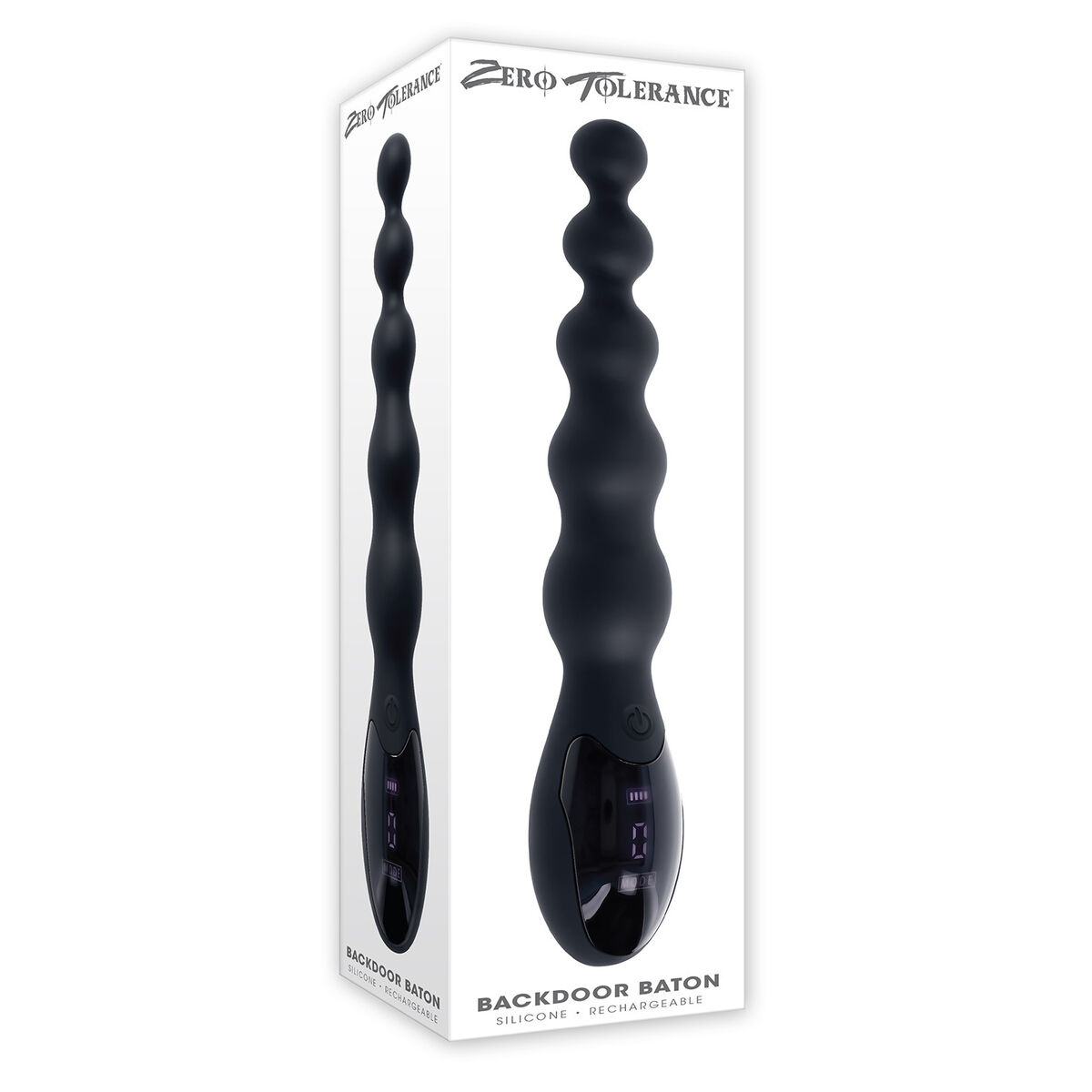 Vibrador Anal Negro Evolved Zero Tolerance Negro