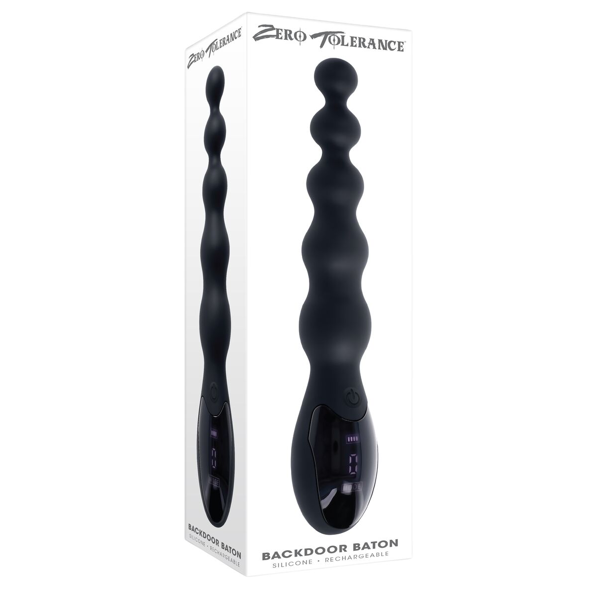 Vibrador Anal Negro Evolved Zero Tolerance Negro