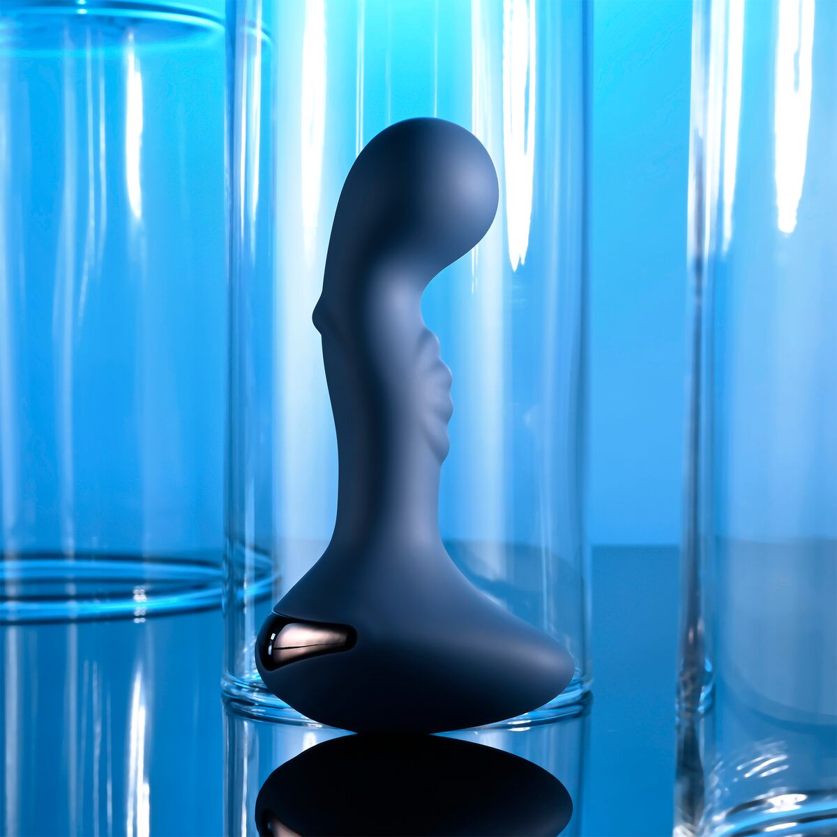 Vibrador Anal Negro Evolved Zero Tolerance Azul