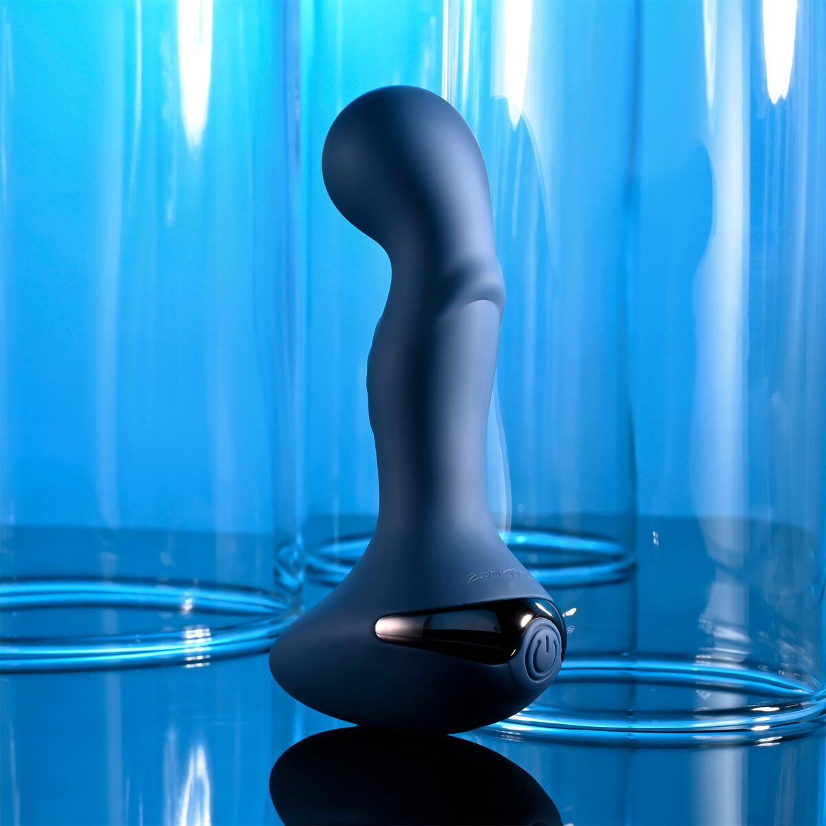 Vibrador Anal Negro Evolved Zero Tolerance Azul