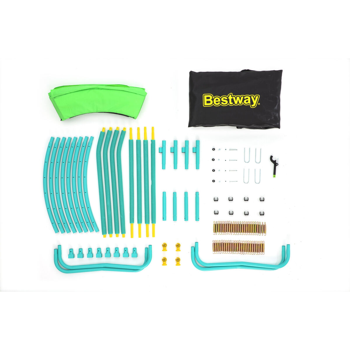 Bestway Cama de Saltar Infantil 244x220 cm +6 Años Jardin 59102