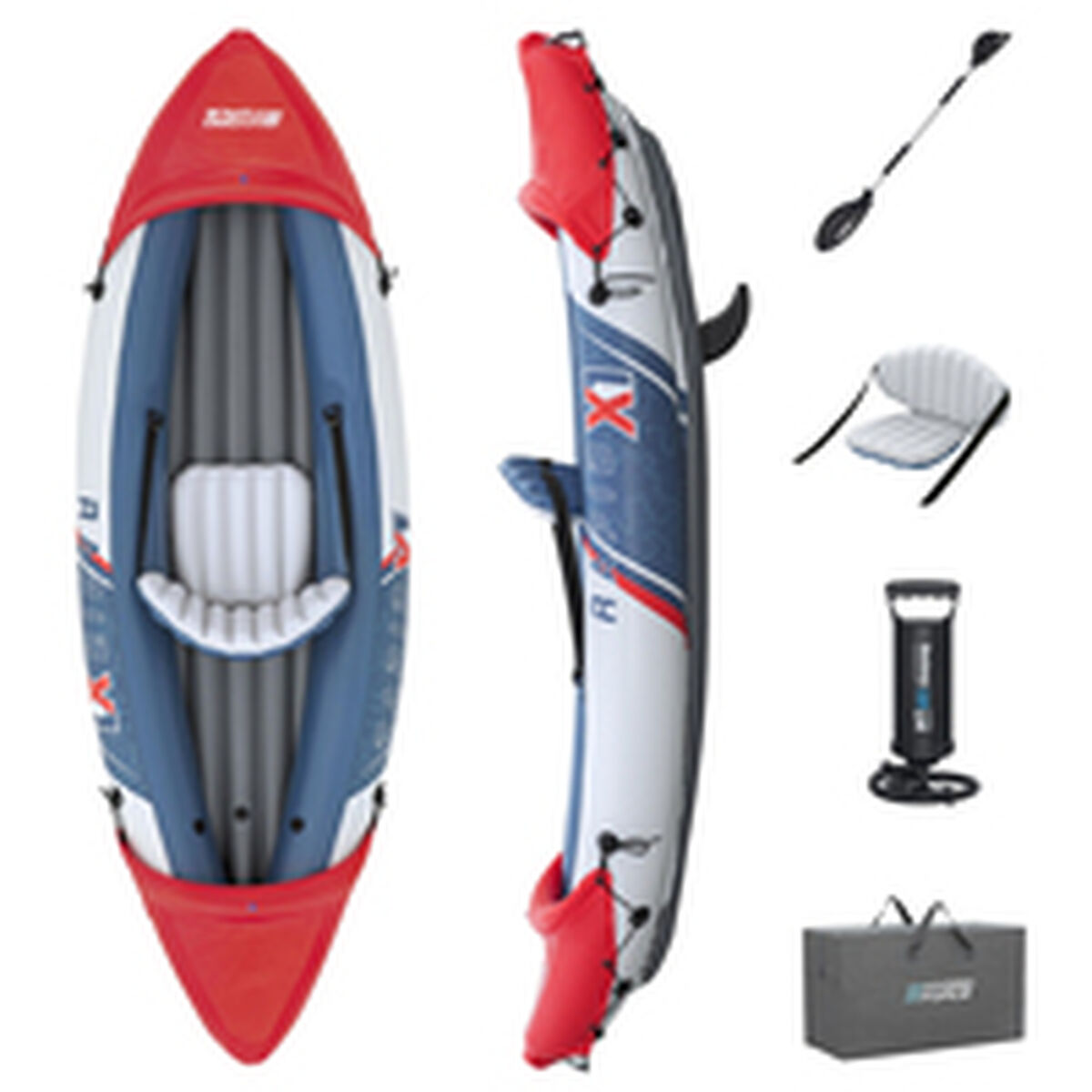 Bestway Kayak Individual Hydro-Force 290x91 cm Ocio 65176