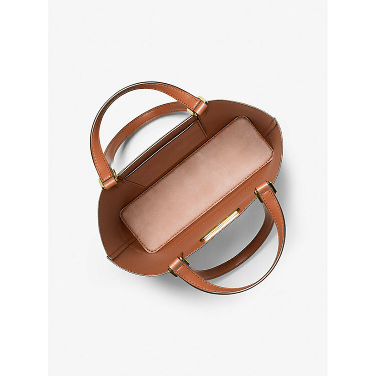 Bolso de Hombro Michael Kors Kelli Marrón 30 x 27 x 9 cm