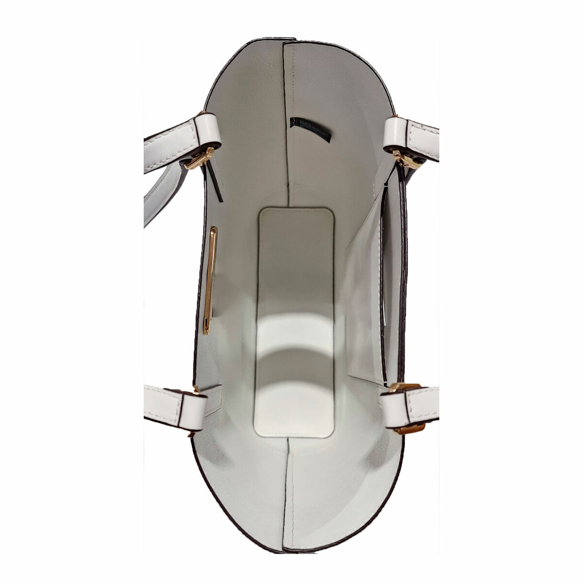 Bolso de Hombro Michael Kors Kelli Blanco 30 x 27 x 9 cm