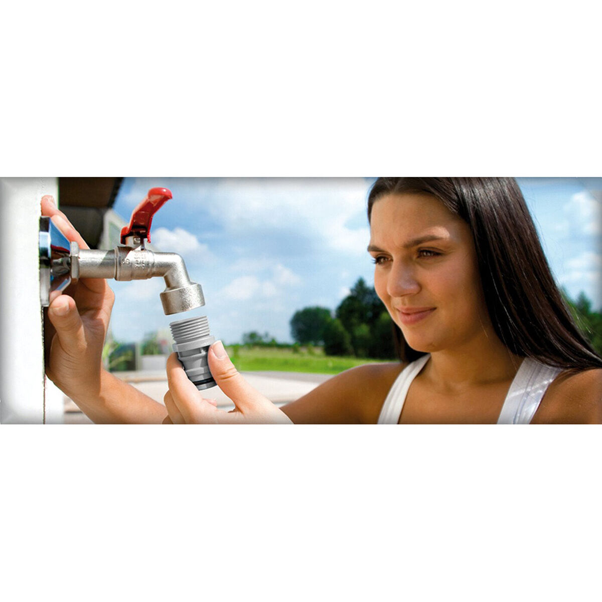 Conector a grifo Cellfast ideal 1" Macho