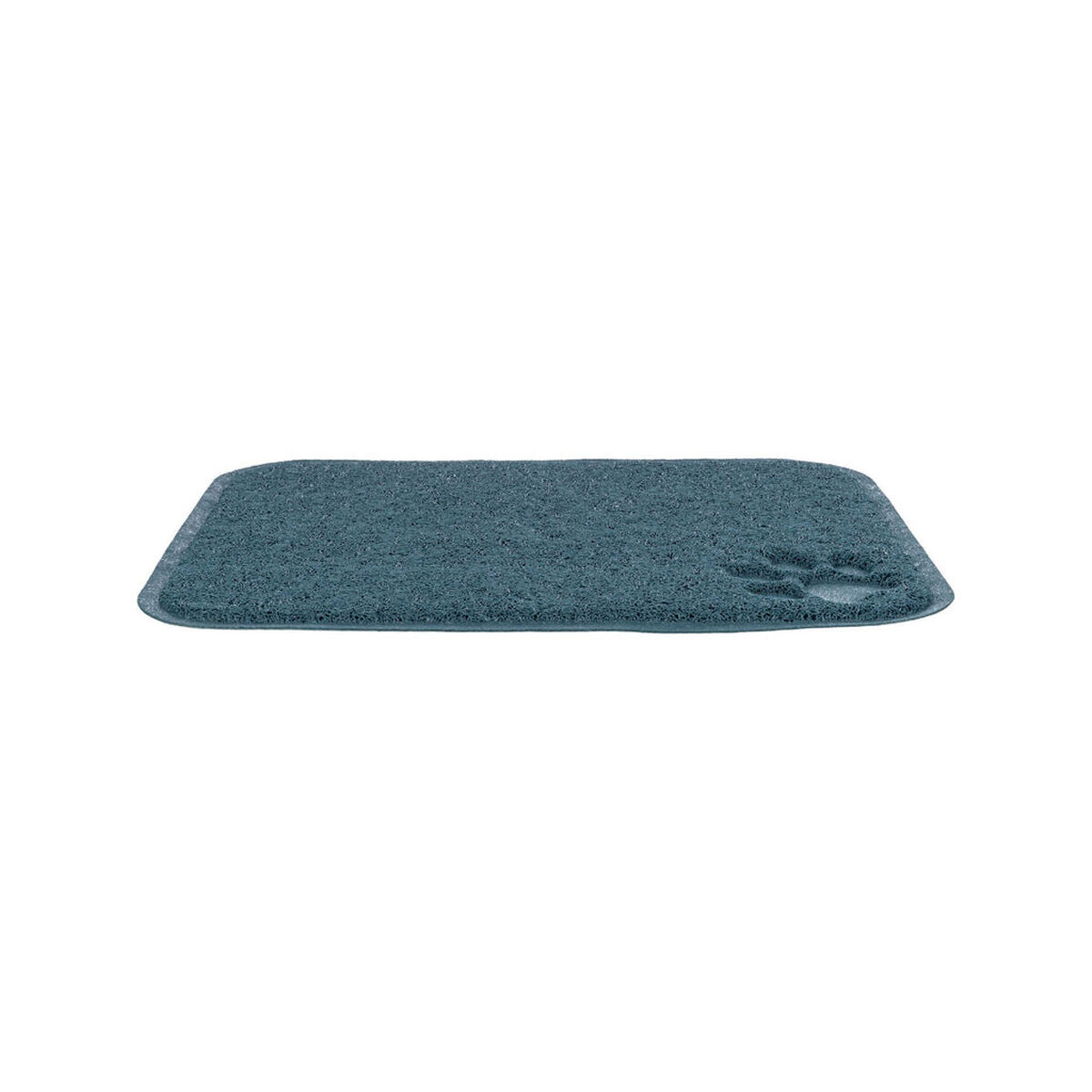 Alfombra para Arenero de Gatos Trixie Azul PVC 37 × 45 cm