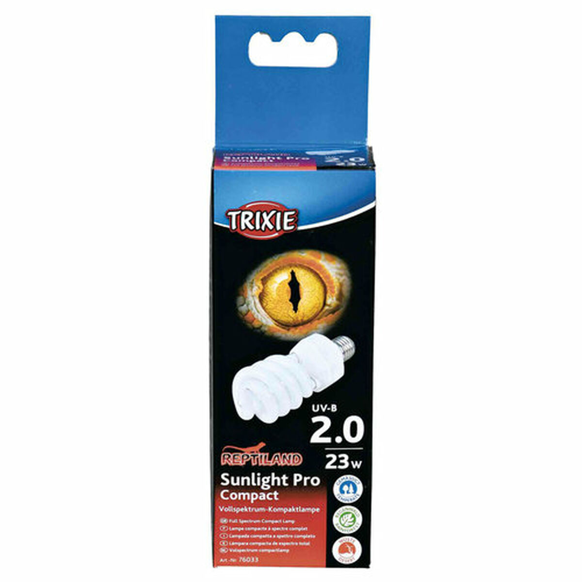 Bombilla de luz Infrarroja Trixie Sunlight Pro Compact 2.0