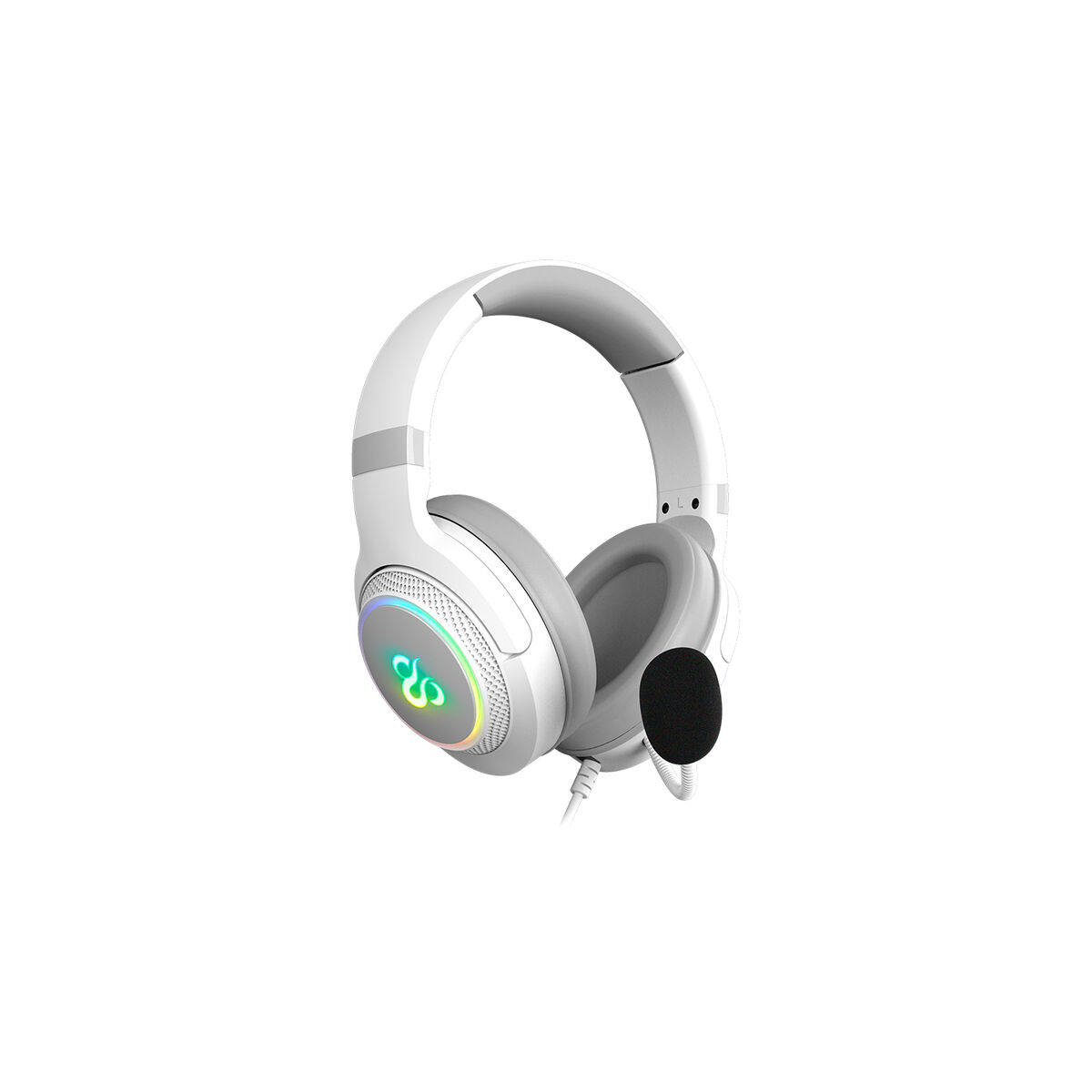 Auriculares Newskill NS-HS-SOBEK-IV Blanco