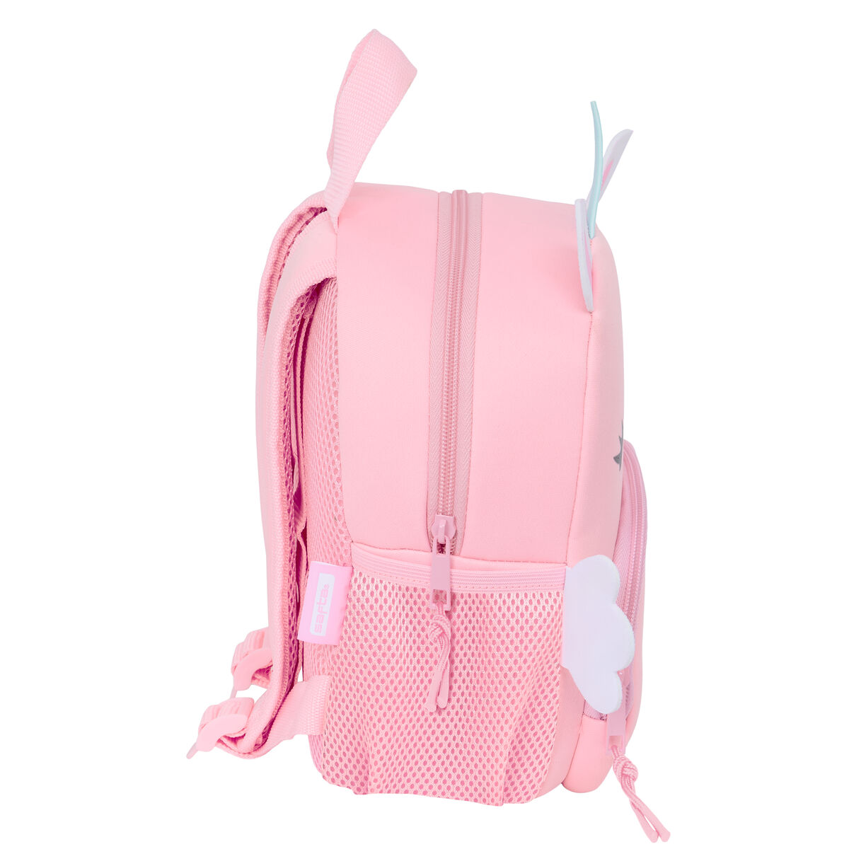 Mochila Escolar Safta Unicornio Rosa 20 x 25 x 9 cm
