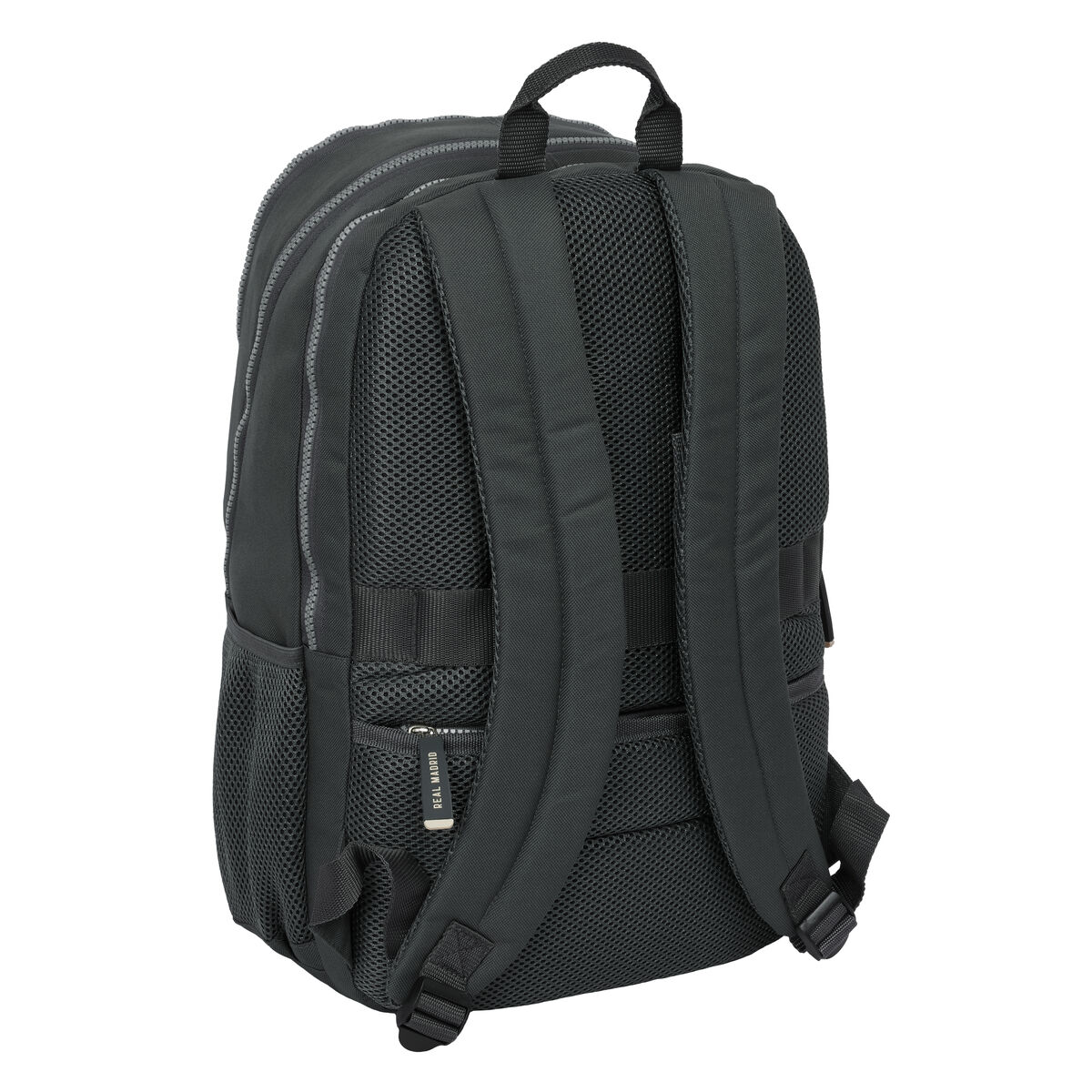 Mochila Escolar Real Madrid C.F. Gris 30 x 42 x 17 cm