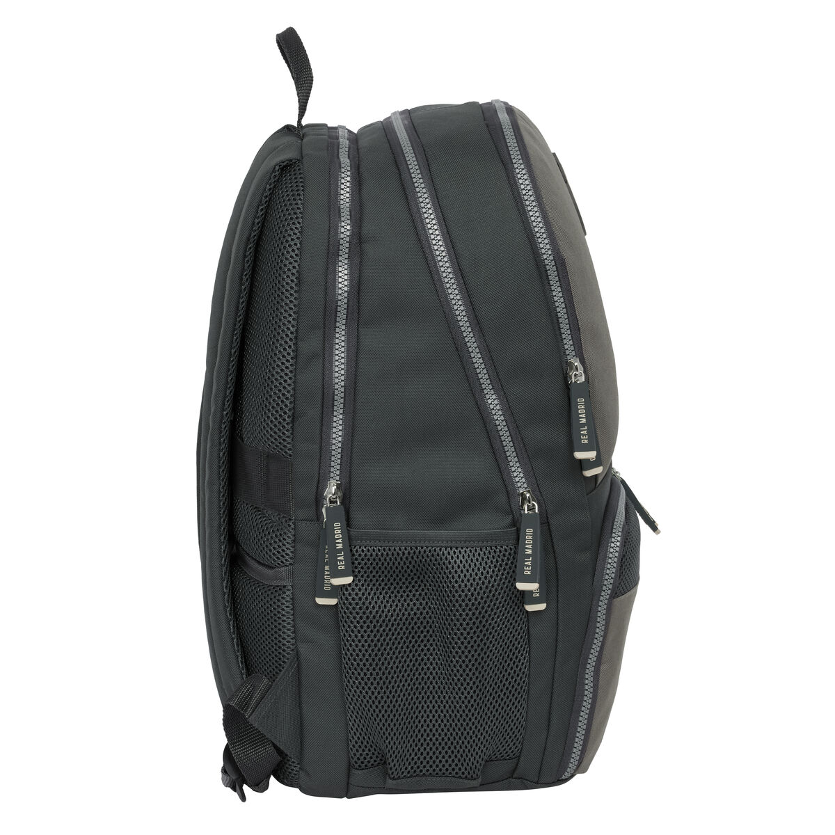 Mochila Escolar Real Madrid C.F. Gris 30 x 42 x 17 cm