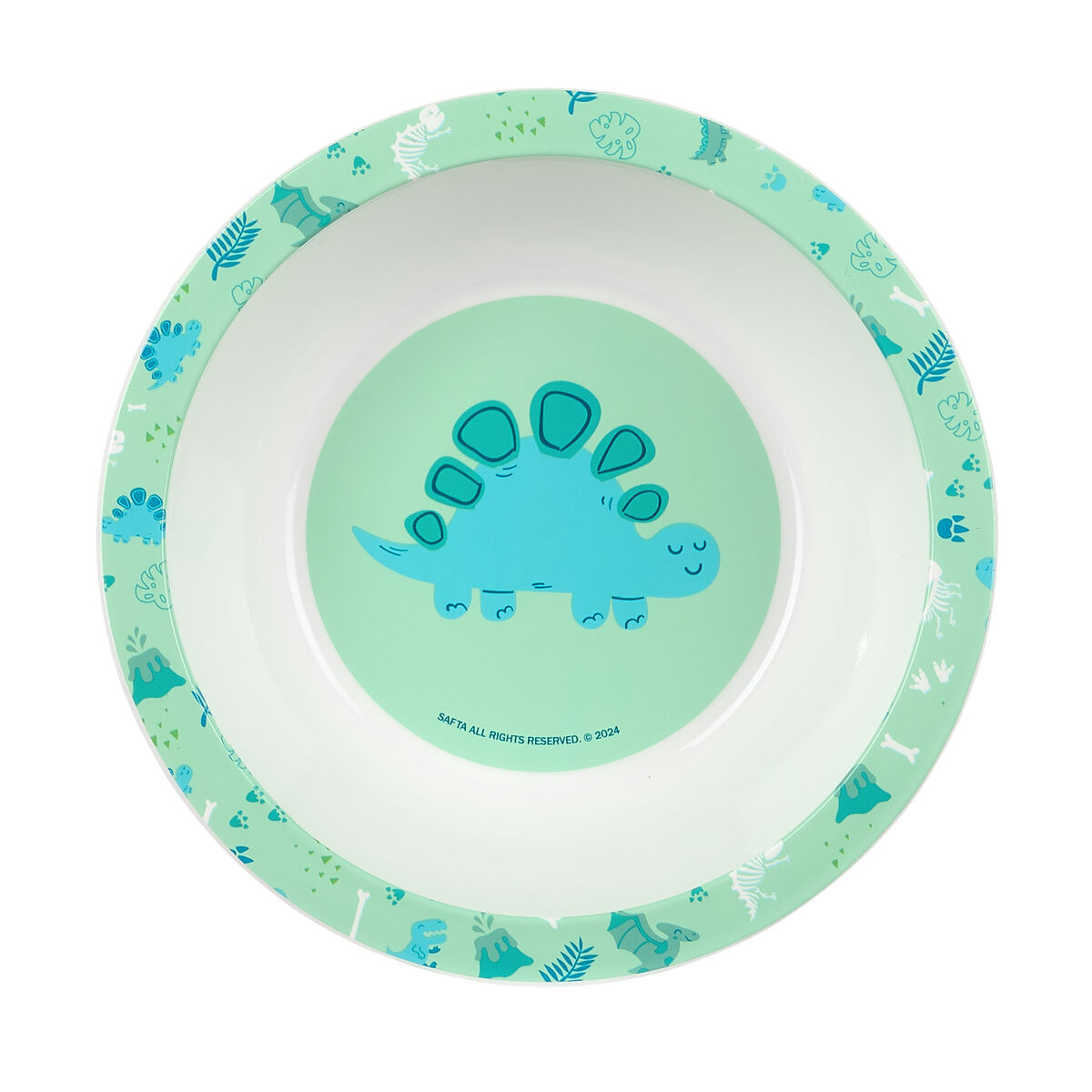 Set de vajilla infantil Safta Dino Poliéster 26 x 26 x 9 cm