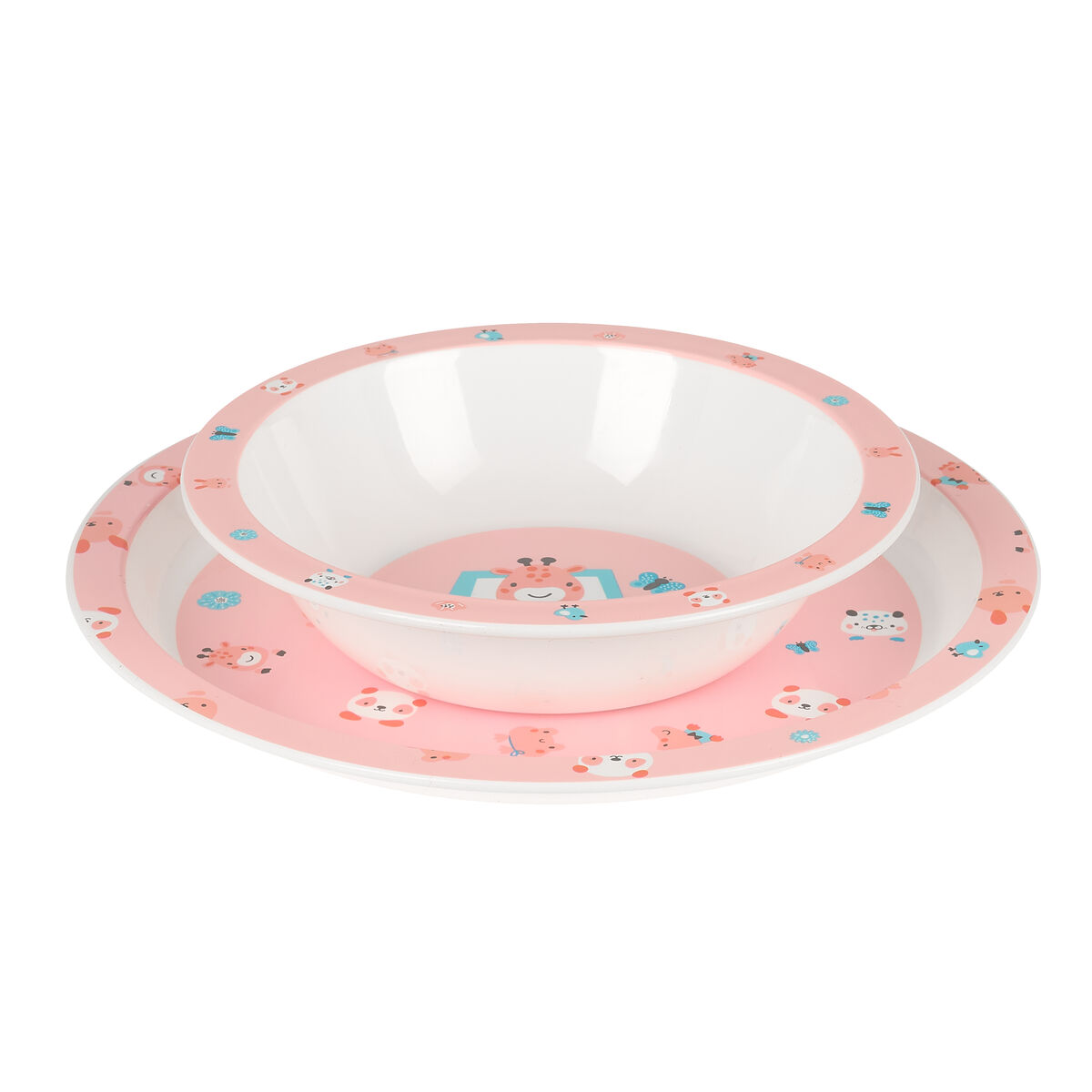 Set de vajilla infantil Safta Jirafa Poliéster 26 x 26 x 9 cm