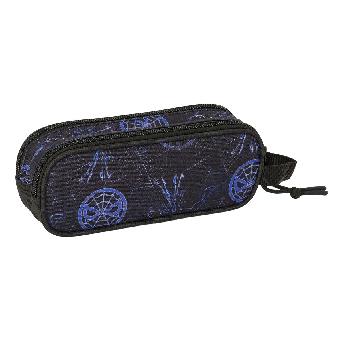 Portatodo Doble Spider-Man Attack Negro 21 x 8 x 6 cm