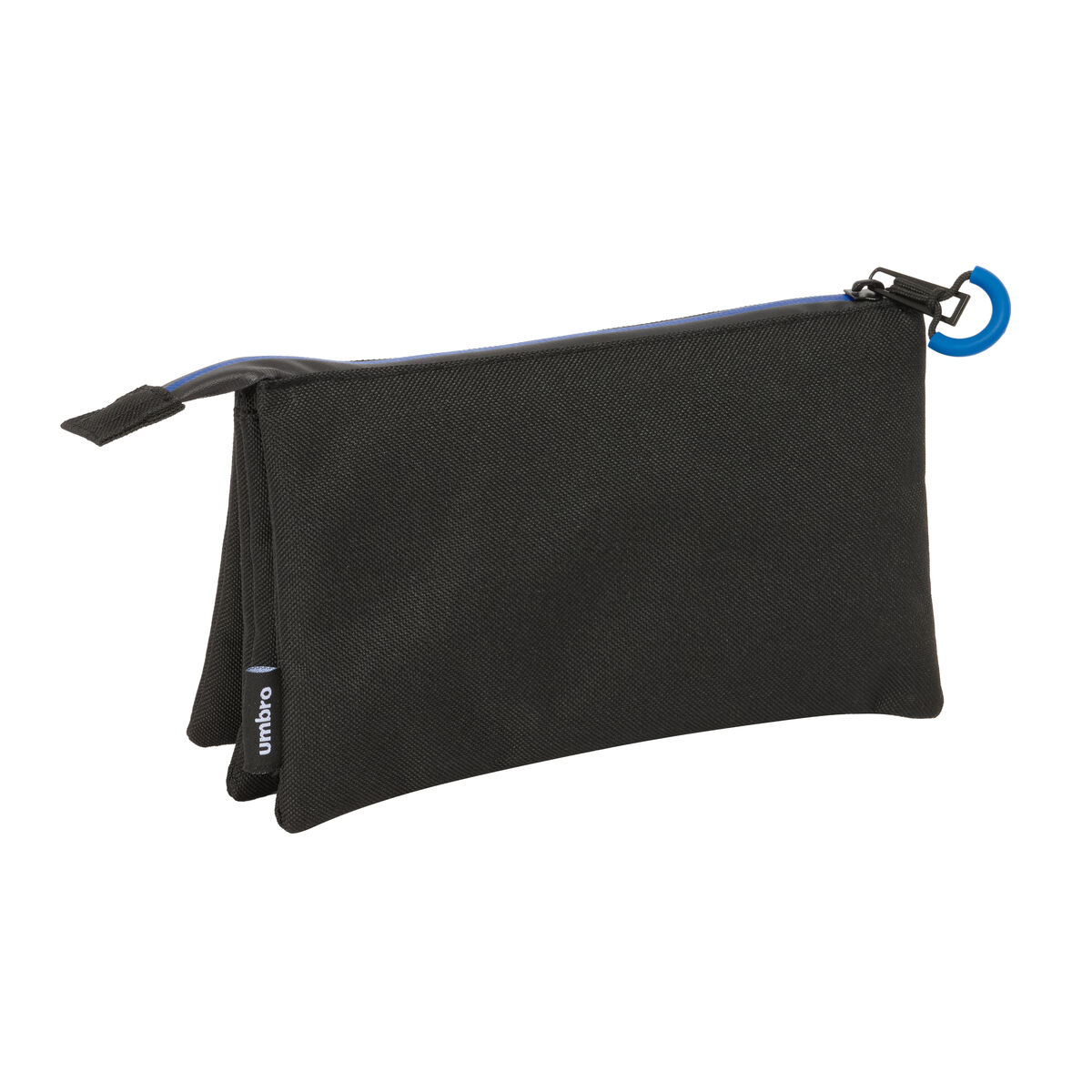 Portatodo Triple Kelme Jet black Negro 22 x 12 x 3 cm