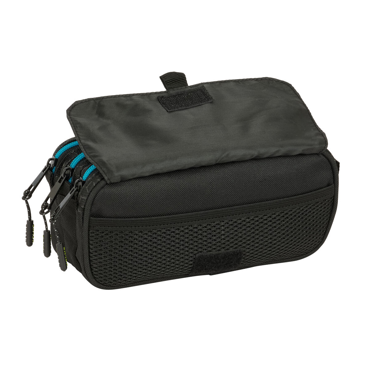 Portatodo Triple Kelme Iron Negro 21,5 x 10 x 8 cm