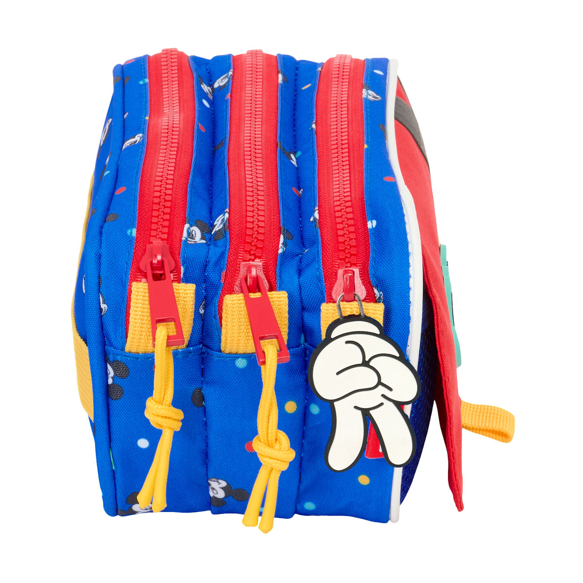 Portatodo Triple Mickey Mouse Clubhouse Good day Azul 21,5 x 10 x 8 cm