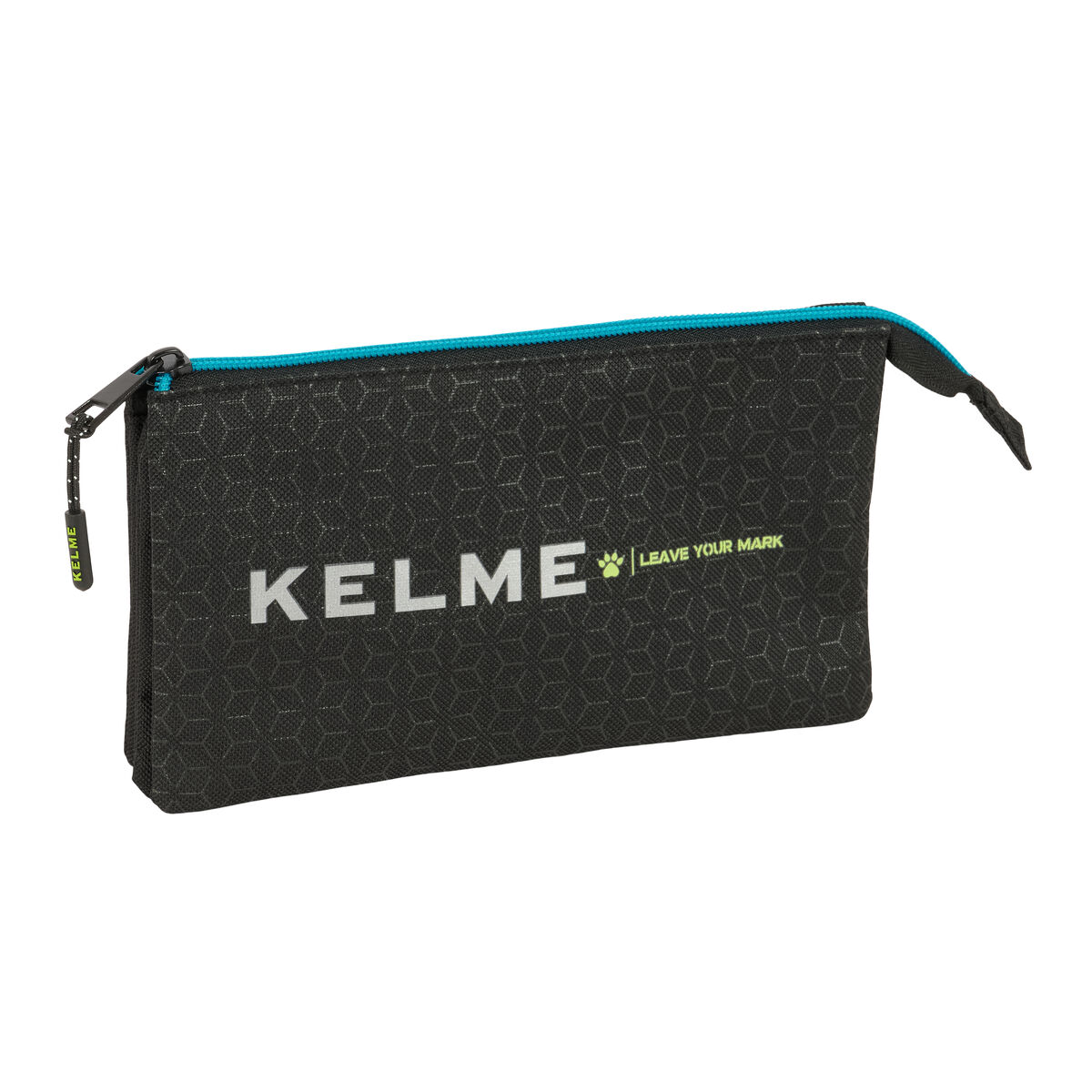 Portatodo Triple Kelme Iron Negro 22 x 12 x 3 cm