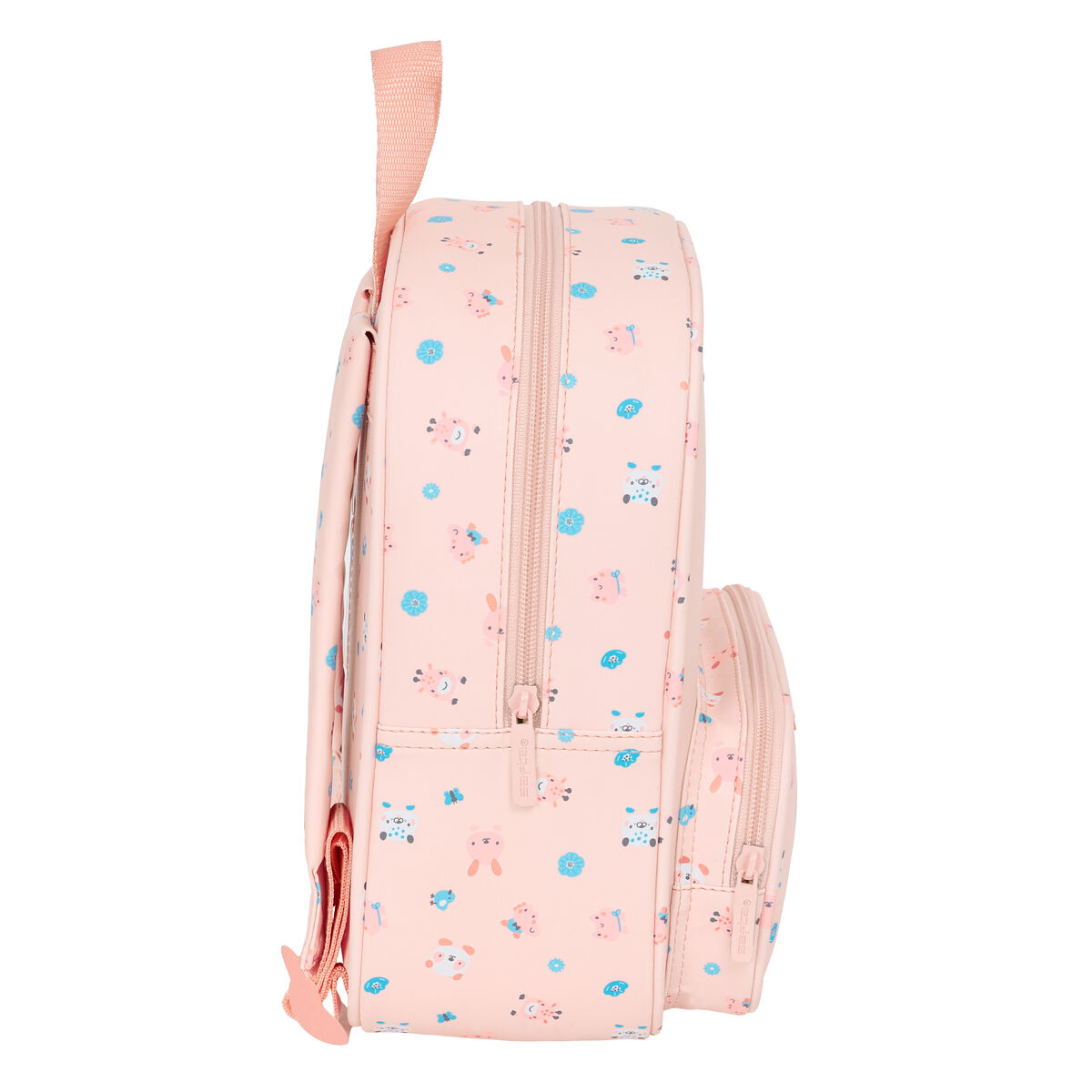 Mochila Infantil Safta Jirafa Coral 22 x 27 x 10 cm