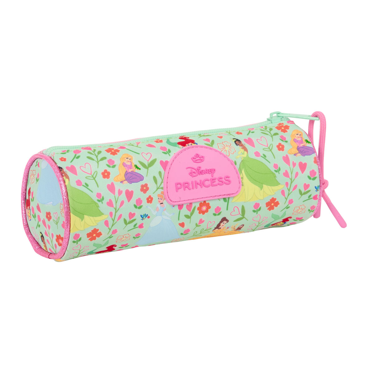 Portatodo Disney Princess Bloom Verde Rosa 20 x 7 x 7 cm