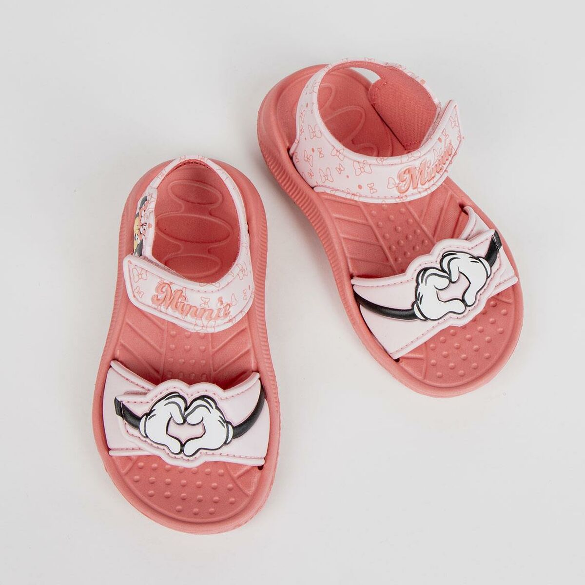 Sandalias Infantiles Minnie Mouse Rosa