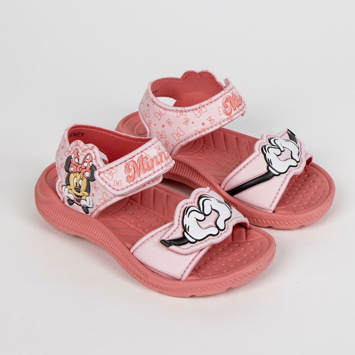 Sandalias Infantiles Minnie Mouse Rosa