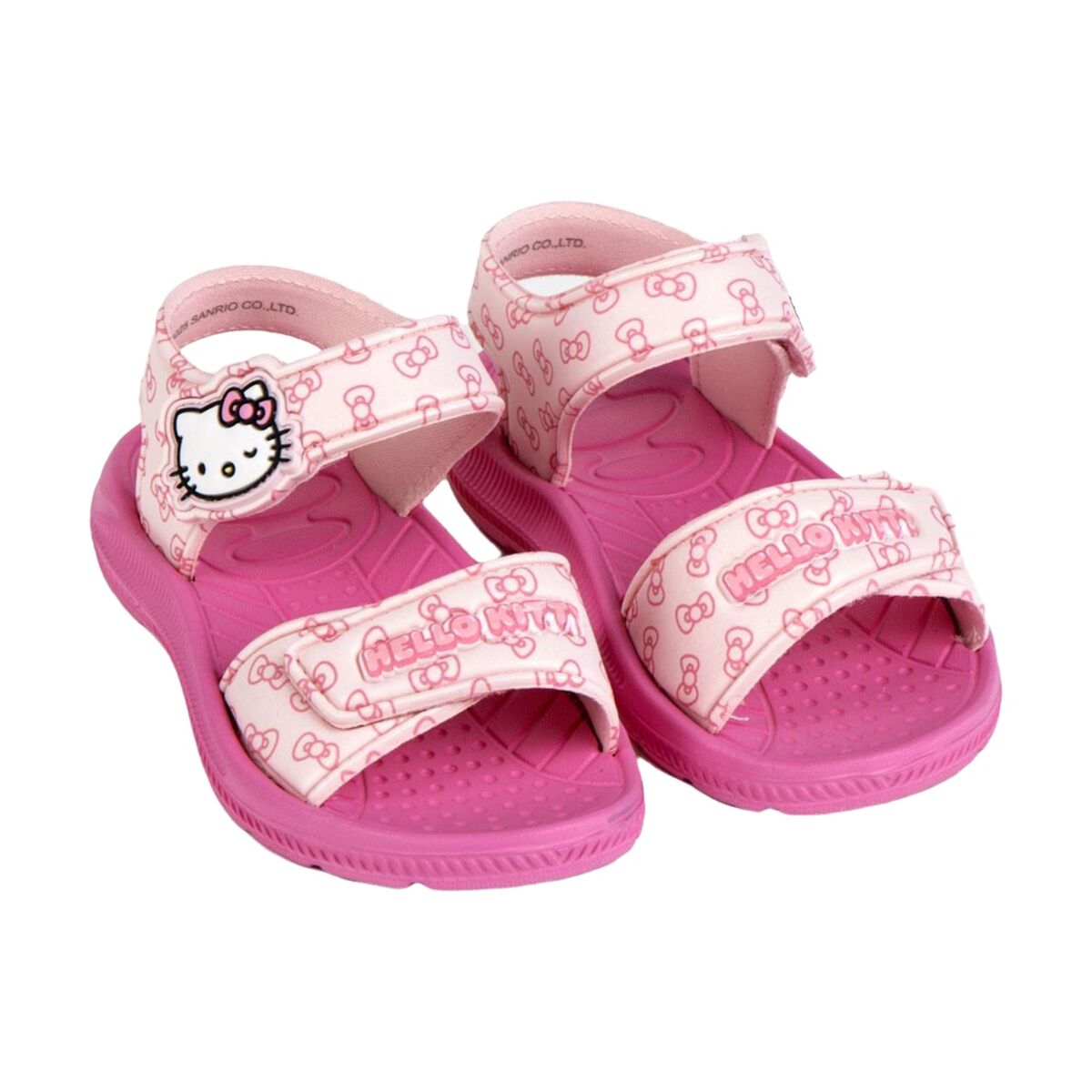 Sandalias Infantiles Hello Kitty Rosa