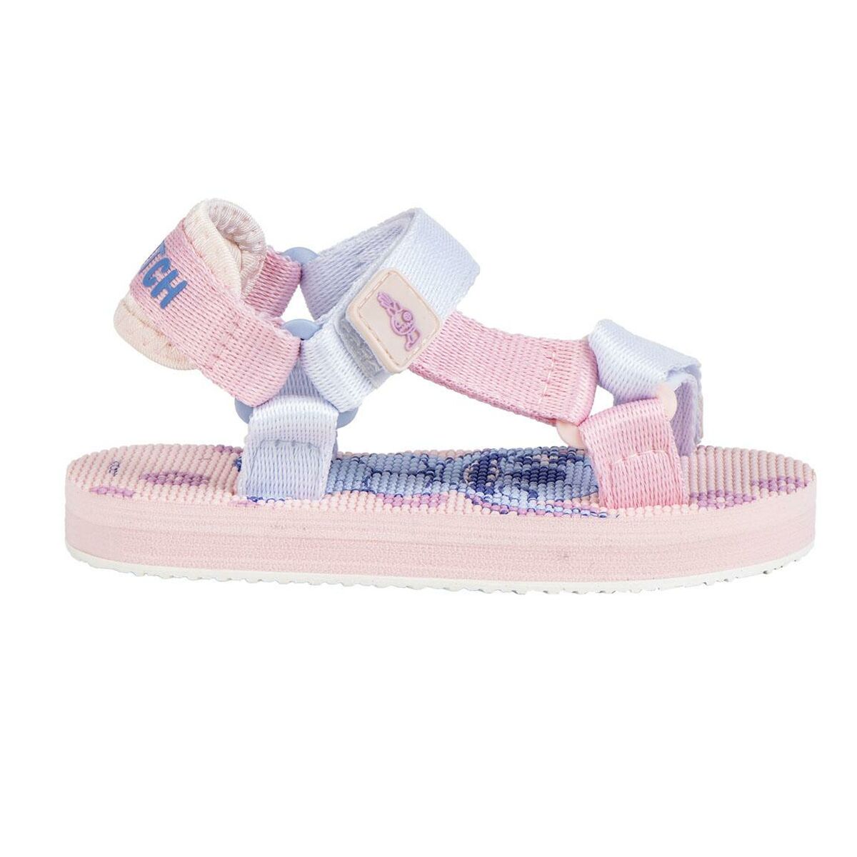 Sandalias Infantiles Stitch Rosa