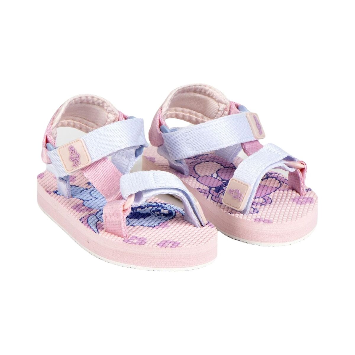 Sandalias Infantiles Stitch Rosa