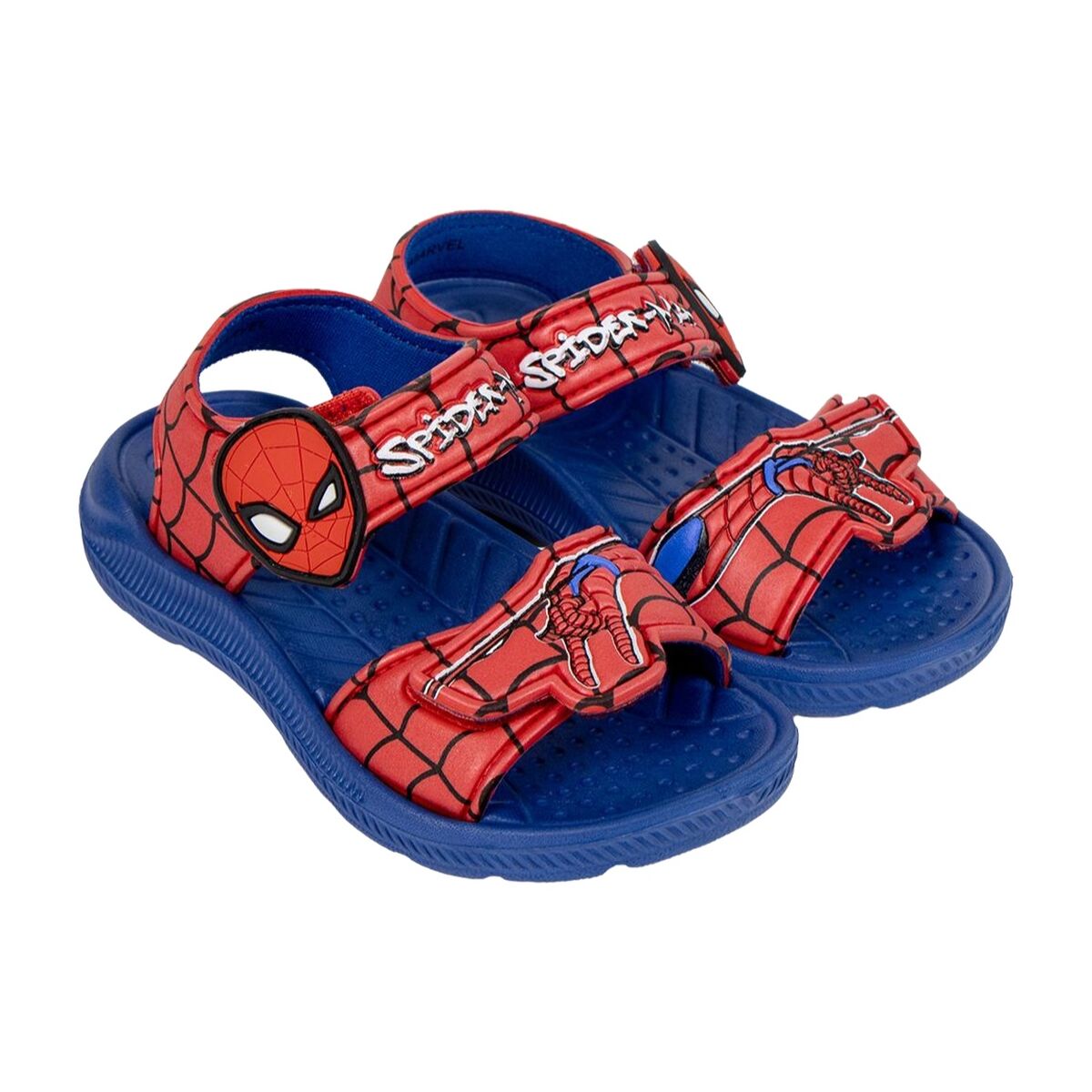 Sandalias Infantiles Spider-Man Rojo
