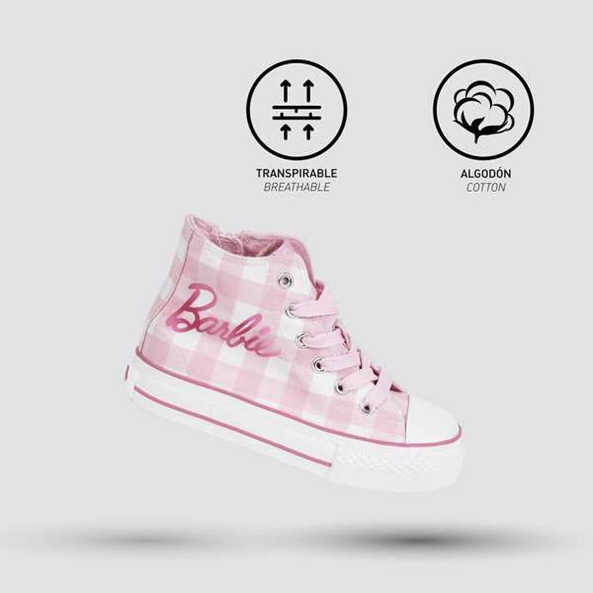 Zapatillas Deportivas Infantiles Barbie Rosa claro