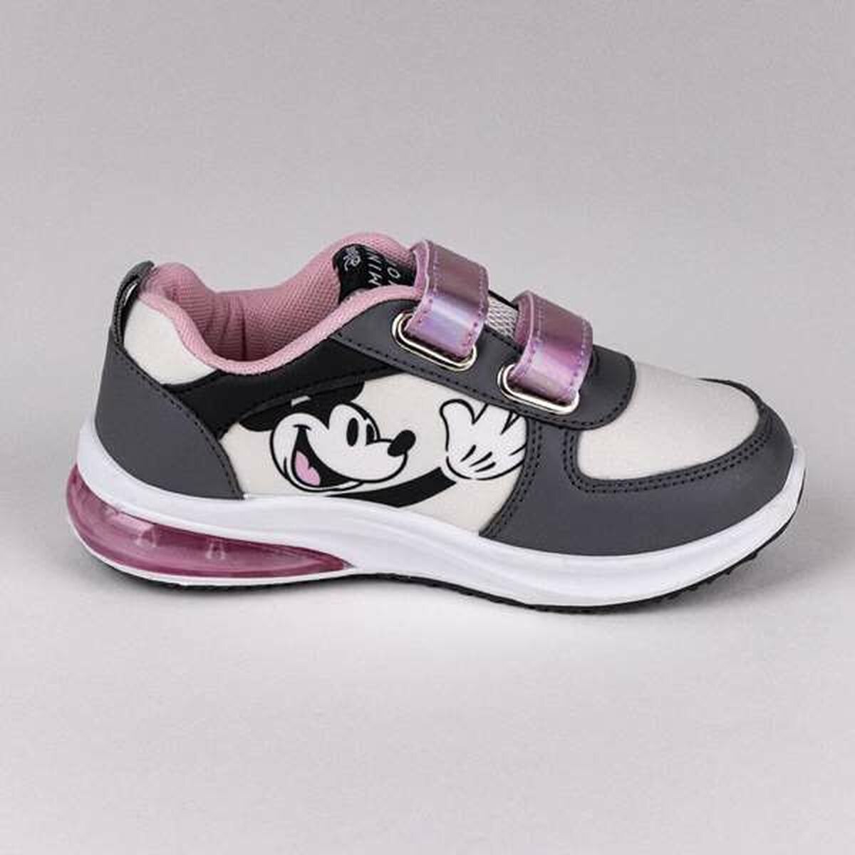 Zapatillas Deportivas Infantiles Minnie Mouse Gris