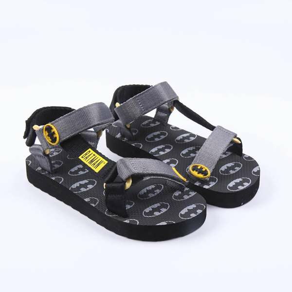 Sandalias Infantiles Batman Negro