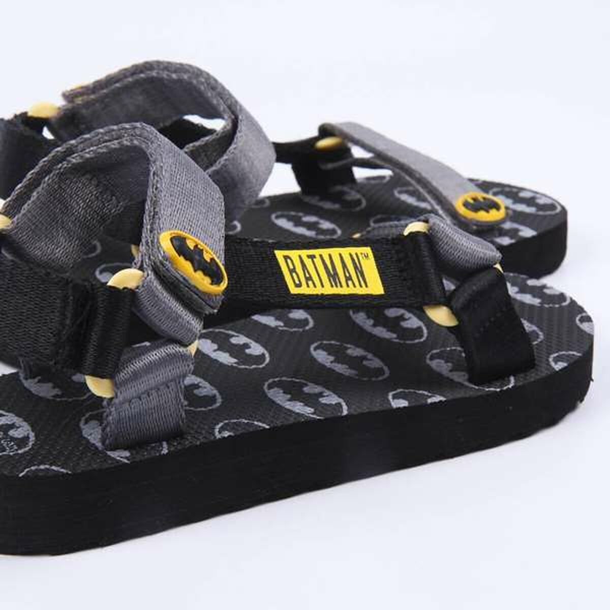Sandalias Infantiles Batman Negro
