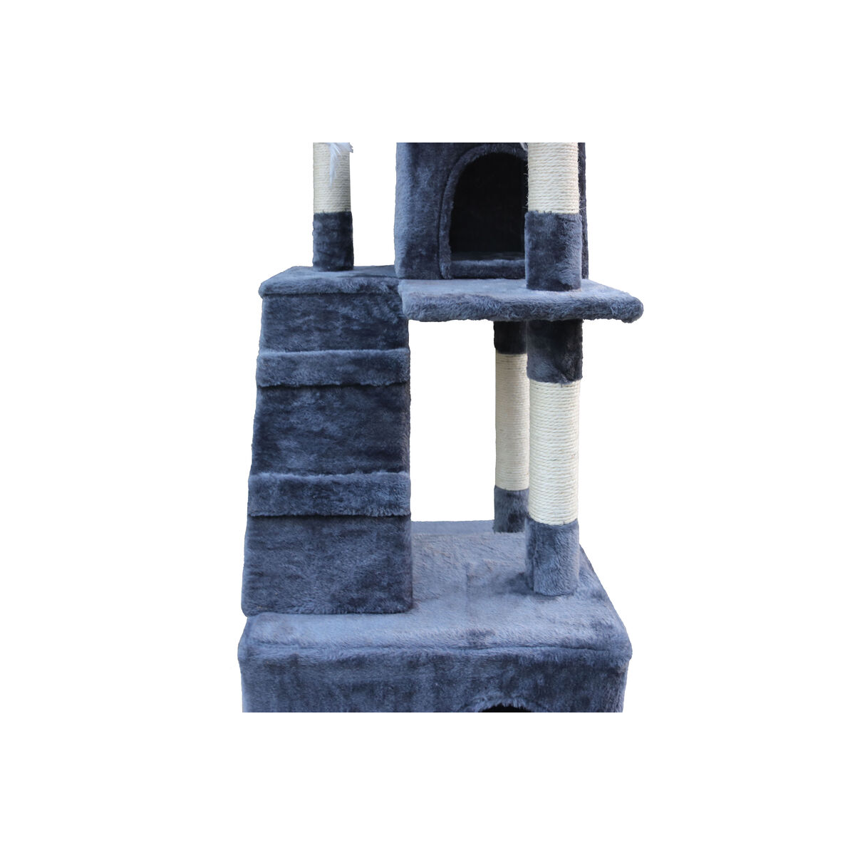 Árbol rascador para gatos Gloria Nilo Gris 7,5 cm