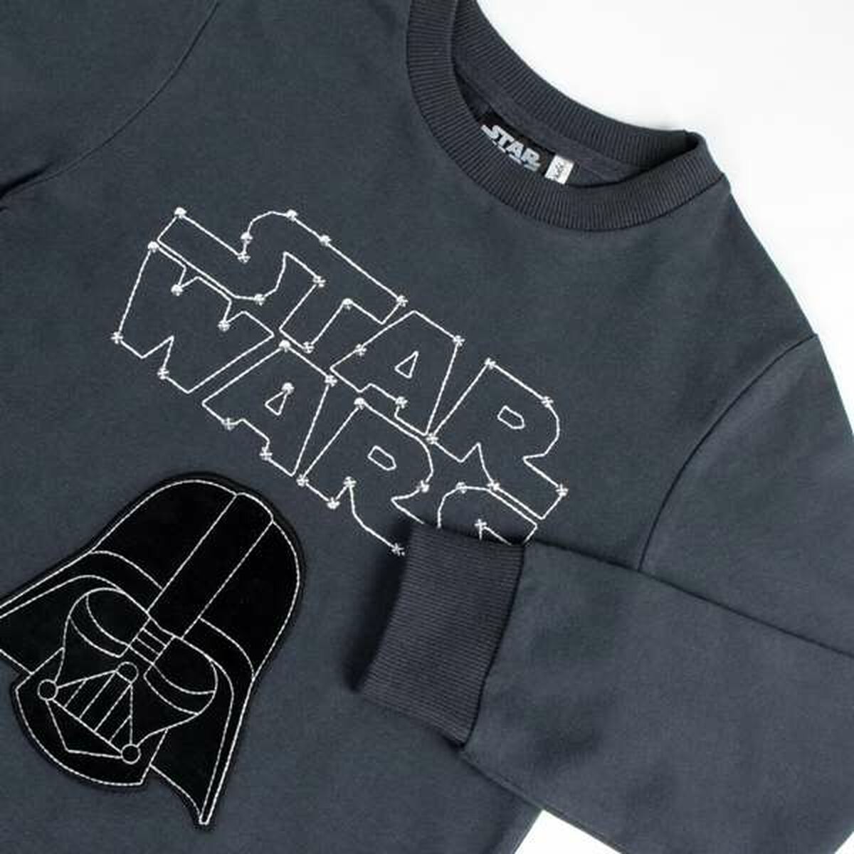 Sudadera sin Capucha Niño Star Wars Gris oscuro