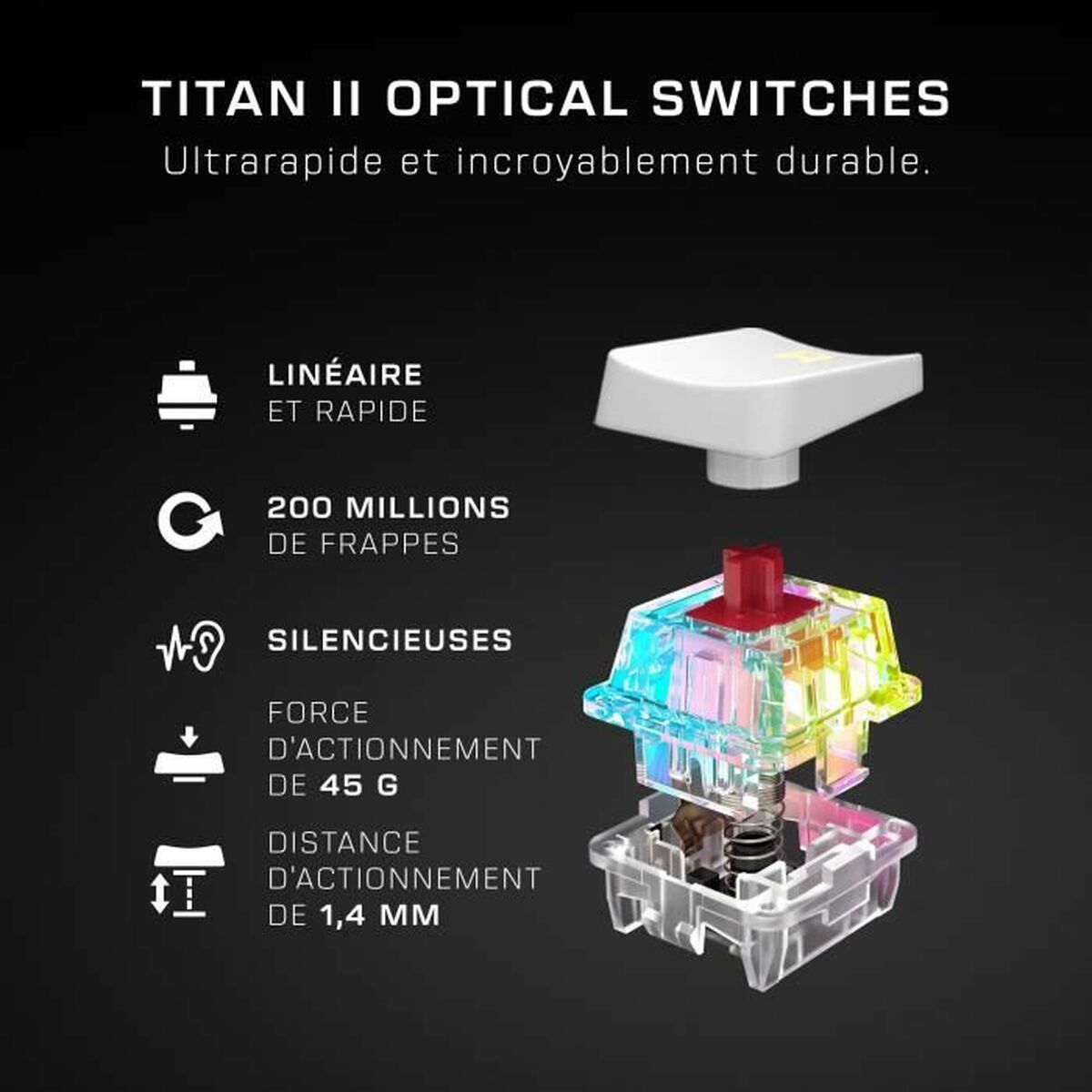 Teclado Turtle Beach TBK-3001-12-FR