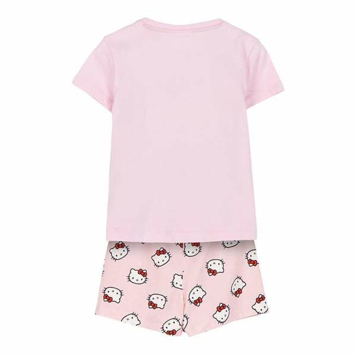 Pijama Infantil Hello Kitty Rosa