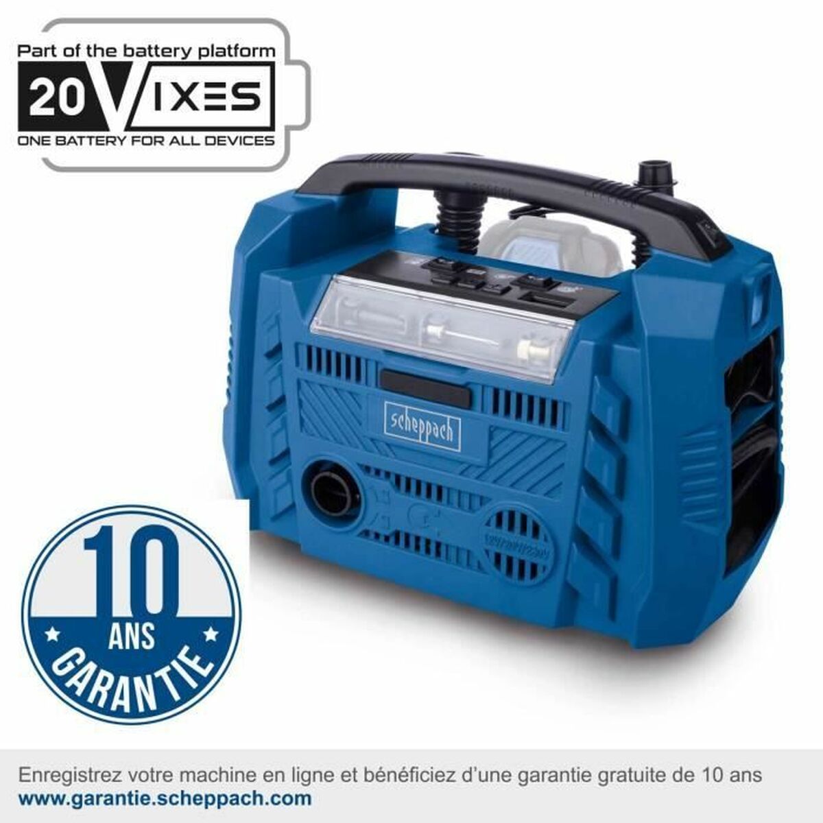 Compresor de Aire Scheppach IXES 10 Airforce 6