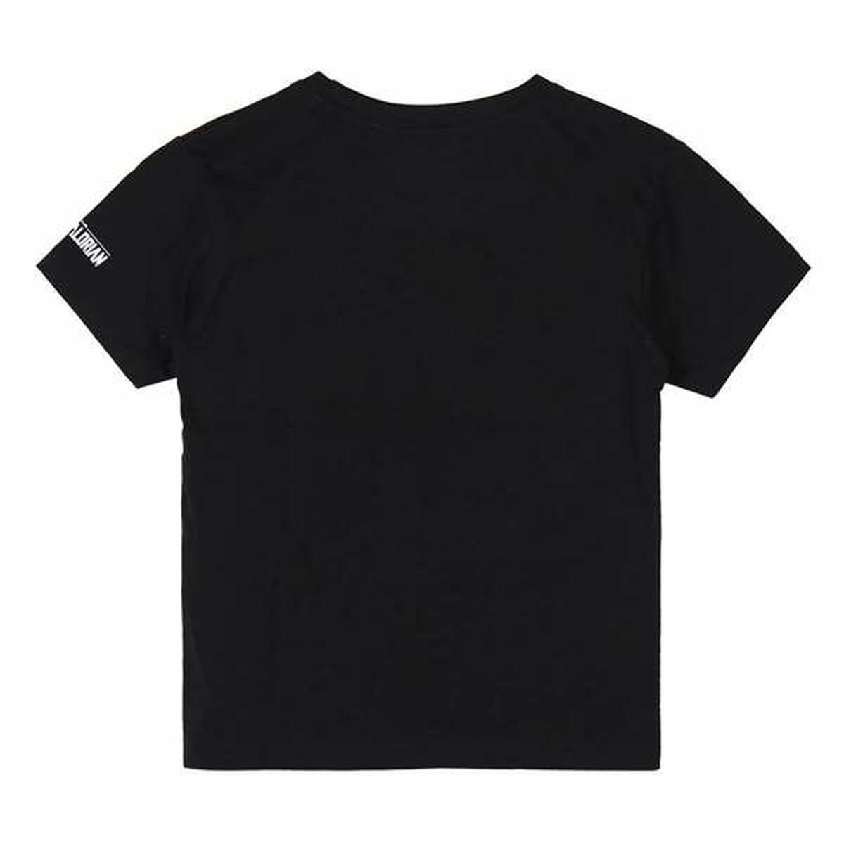 Camiseta de Manga Corta Infantil The Mandalorian Negro