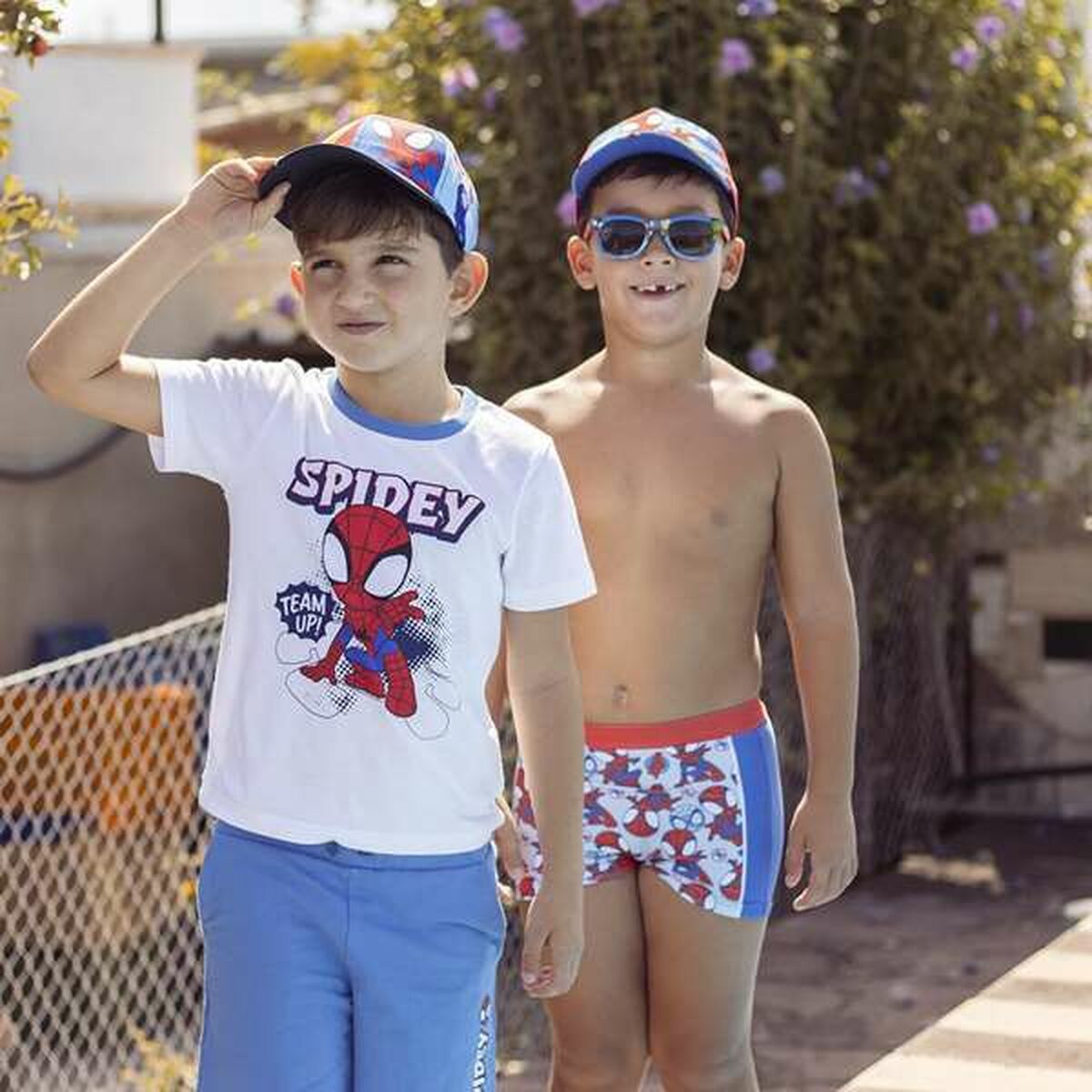 Conjunto de Ropa Spider-Man Blanco