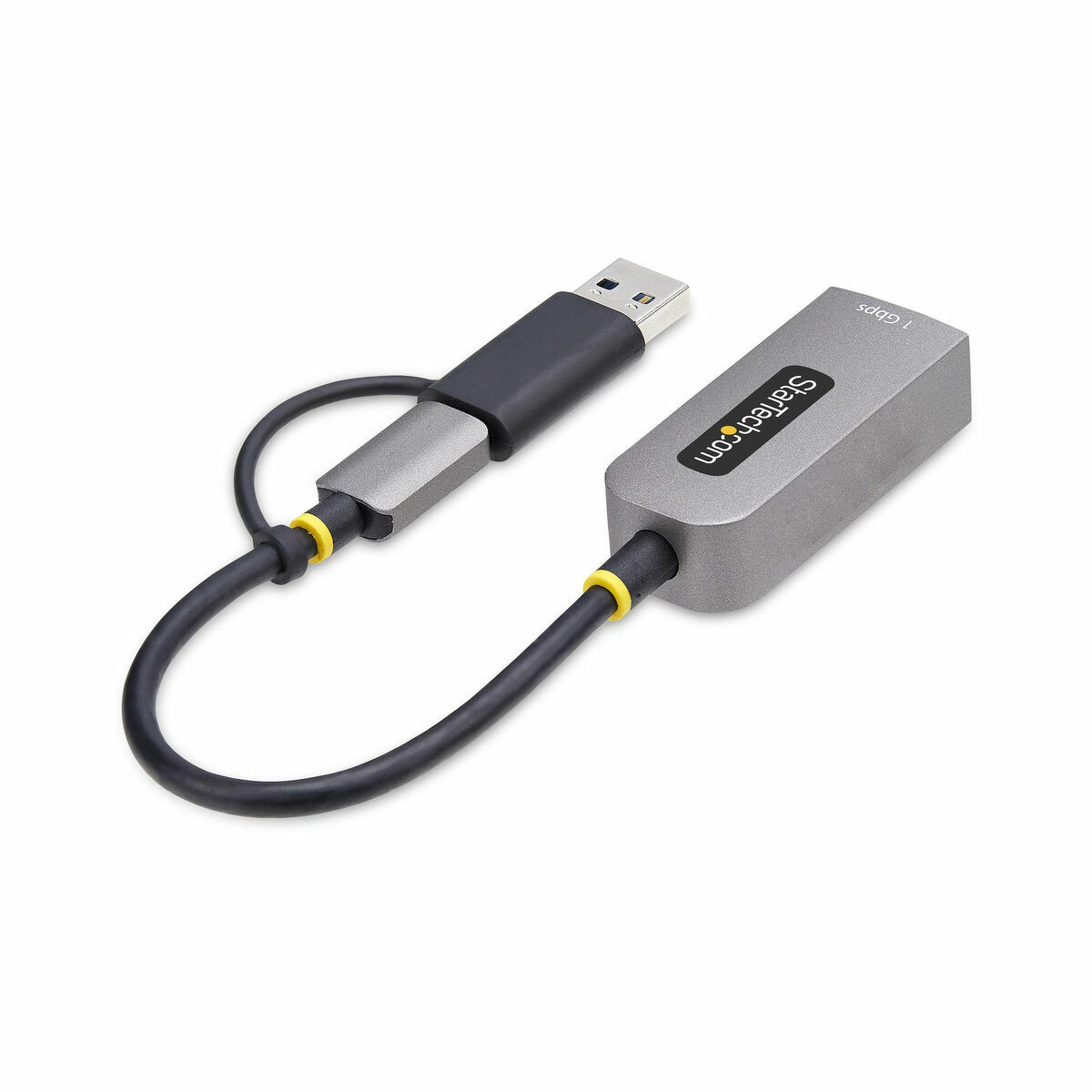 Cable USB Startech C21GA-USB-ETHERNET Gris