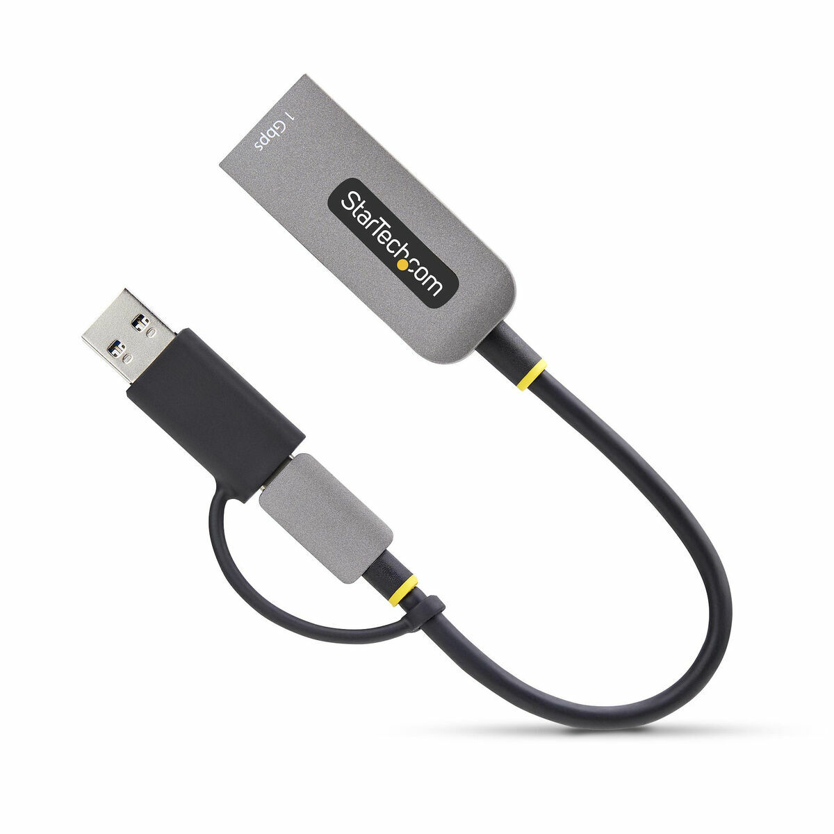 Cable USB Startech C21GA-USB-ETHERNET Gris