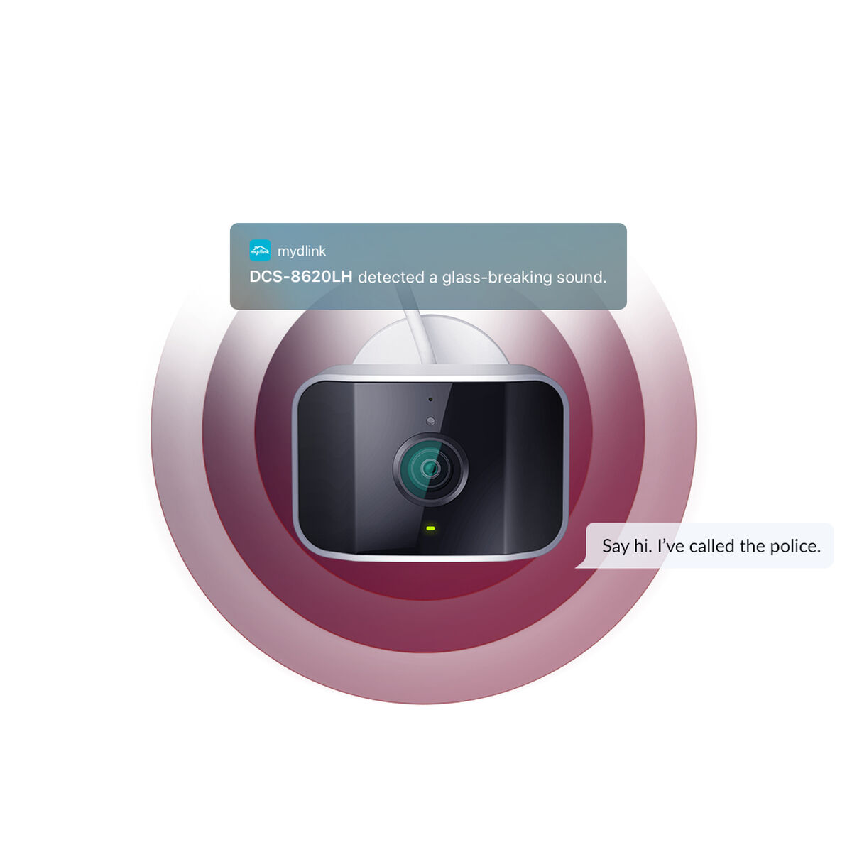 Videocámara de Vigilancia D-Link DCS-8620LH